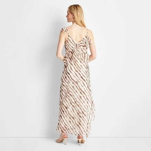 Women's Ruffle Ankle Length Dress - Future Collective™ with Jenee Naylor - Picture 5 of 8